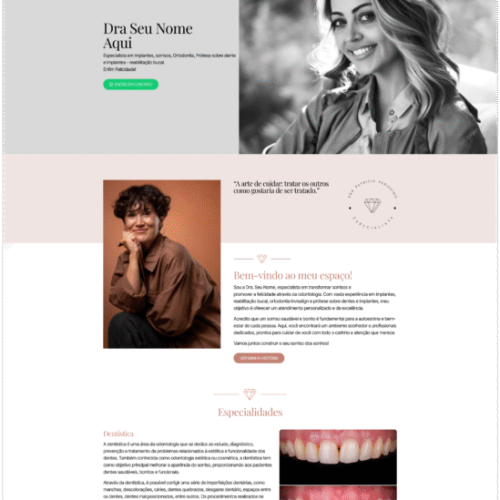 Onepage Dentista 03